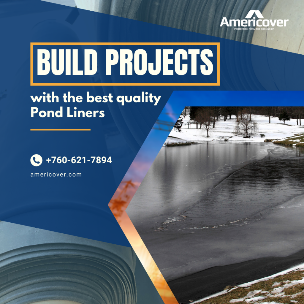 Americover's Image of the best quality large pond liner