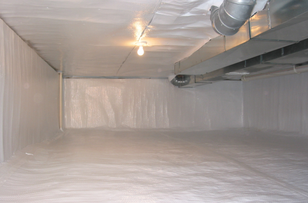 Wall Attachment Tape  Your Crawlspace™ Vapor Barrier SystemsYour Crawlspace